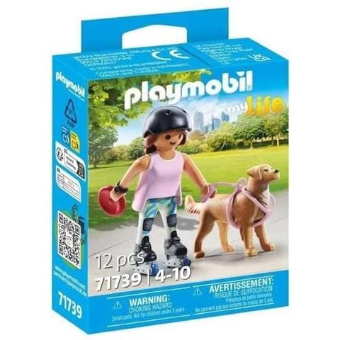 Playmobil My Life 71739 Golden Retriever Con Personagg - Foto 2