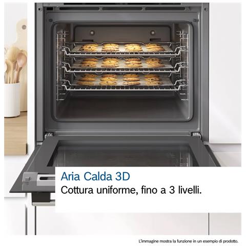 Serie 2 HBF011BA2 Forno multifunzione Nero Classe A - Foto 4