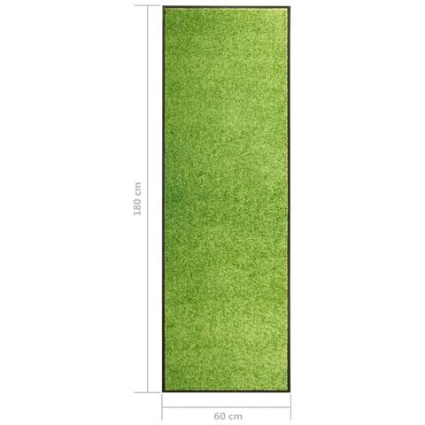 Lusso Casadino -  Zerbino Lavabile Verde 60x180 Cm - Foto 6