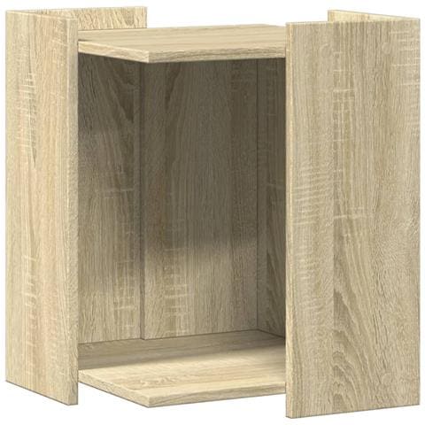 Recinto Lettiera Gatti Rovere Sonoma 60x40x40 cm in Truciolato - Foto 1