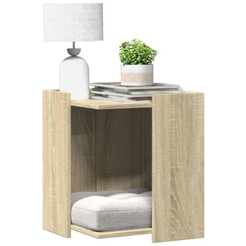 Recinto Lettiera Gatti Rovere Sonoma 60x40x40 cm in Truciolato - Foto 2