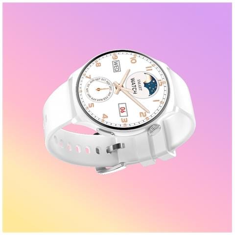 Smartwatch Mx16: Display Hd Da 1,43"", Chiamate Bluetooth White - Foto 5