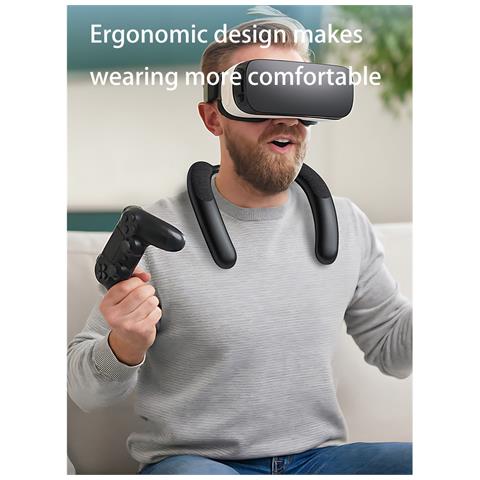 Altoparlante Bluetooth Indossabile - Suono Immersivo Black - Foto 5