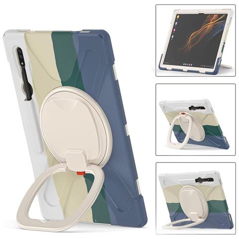 Custodia Per Samsung Galaxy Tab S8/s7 11"" Con Tracolla Colorata - Foto 2