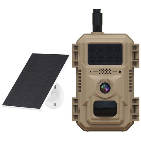Telecamera Per La Fauna Selvatica 4g Solare Impermeabile Da 4mp (versione Usa) Con Riconoscimento Animali Ai - Foto 1