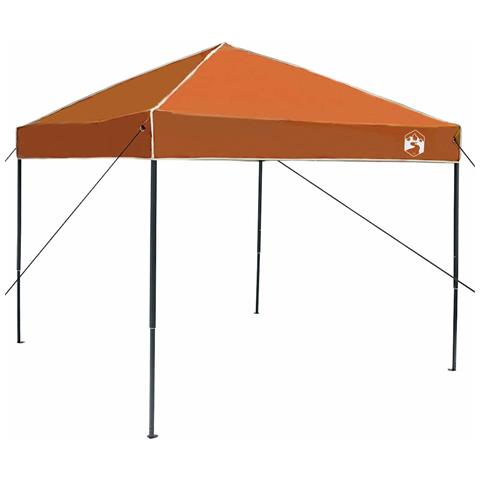 Tenda Aggiuntiva Pop-Up Arancione 250 x 250 cm Tessuto - Foto 1