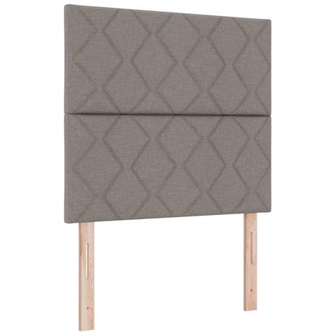 Letto a molle con materasso Talpa 120 x 200 cm Tessuto - Foto 1
