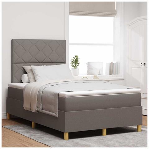 Letto a molle con materasso Talpa 120 x 200 cm Tessuto - Foto 2