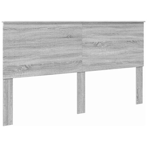 Testiera con testiera Grigio Sonoma 180 cm Legno multistrato - Foto 1