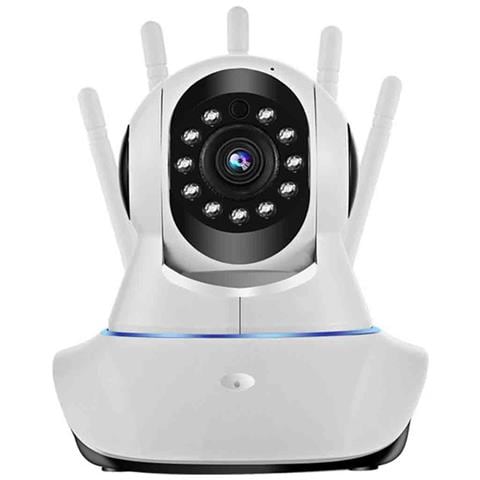 Telecamera Wifi Wireless: Panoramica A 360°, Visione Notturna rarossi E Visualizzazione Remota - Foto 1