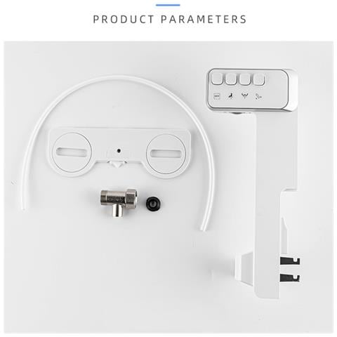 Bidet Non Elettrico Per Wc - Versione Europea (escluso Regno Unito) Valvola A T 3/8 - Foto 2
