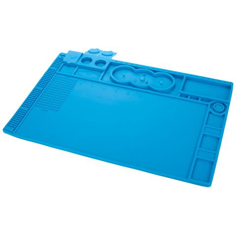 Mata In Silicone Antistatica 480x320mm - Resistenza Alta Temperatura 500°c | Base Magnetica E Metallica | Per Servizi Elettronici - Foto 8