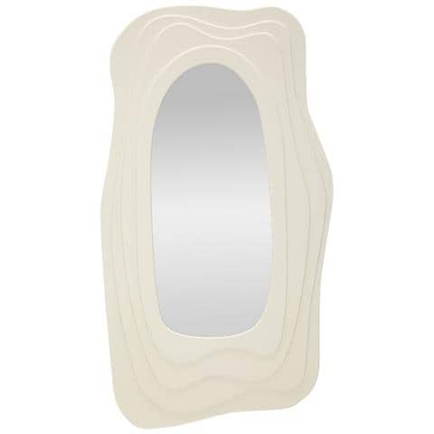 Specchio Con Cornice Vkh470-bianco-mdf-90x4x165 Cm - Foto 1
