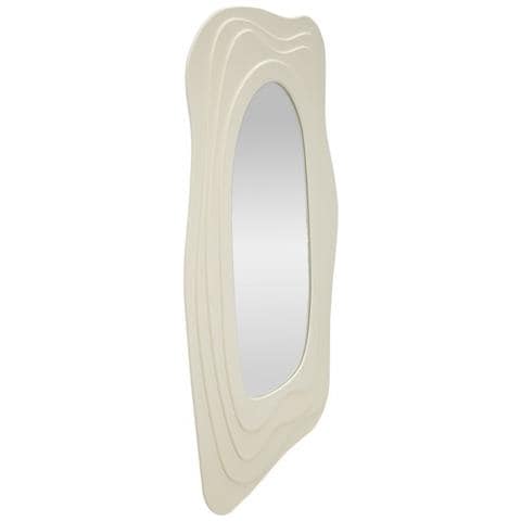 Specchio Con Cornice Vkh470-bianco-mdf-90x4x165 Cm - Foto 2