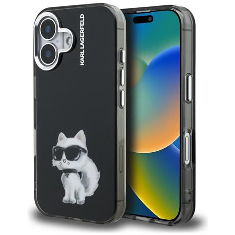Custodia Iphone 16 Nera Karl Lagerfeld - Foto 2