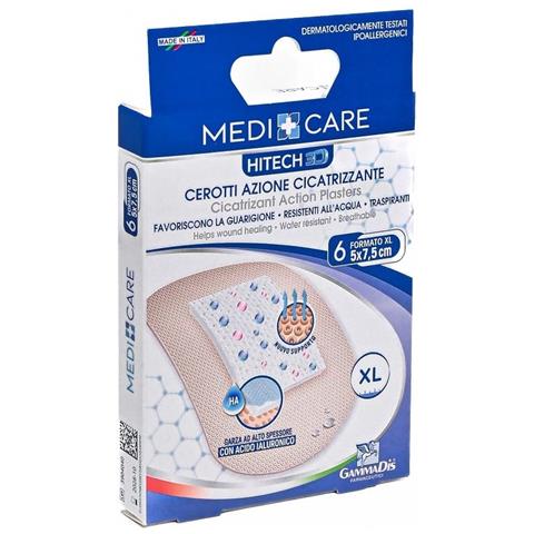 Cerotto Medicare Cicatrizzanti 7,5X5 6 Pezzi - Foto 1