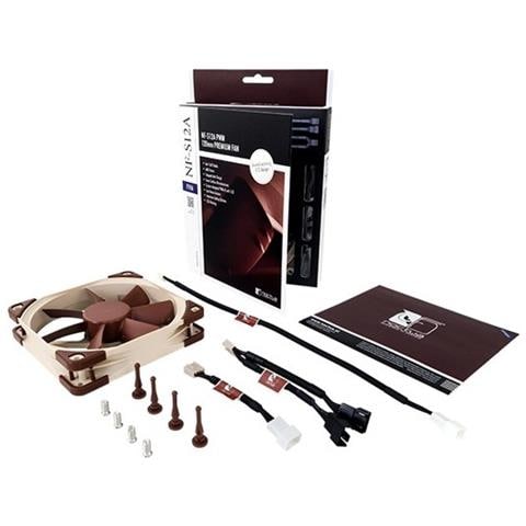 NF-S12A PWM, Ventilatore, Computer case, 12 cm, Marrone, 0,3m, 0,12A - Foto 11