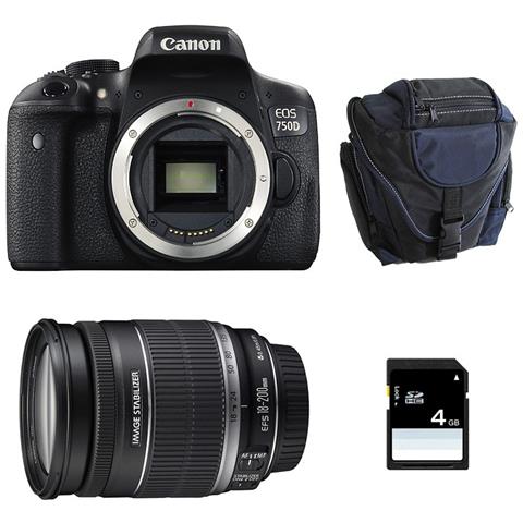 Eos 750d + 18-200 Is Garanti 3 Ans + Sac + Sd 4go - Foto 1