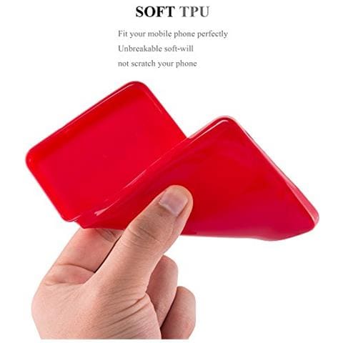 Custodia Compatibile Con Nokia Lumia 1320 In Jelly Rosso - Coperchio Protettivo In Silicone Tpu Flessibile - Foto 2