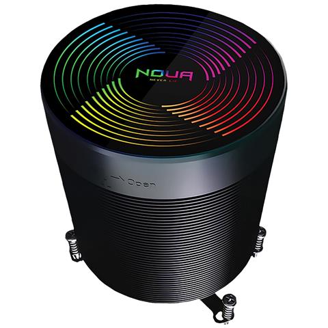 Dissipatore Alaska 150W Tower Rgb Add 5V 5 Heatpipes 1*Fan Pwm 60mm Support Am4, 1200 & 1700 - Foto 1