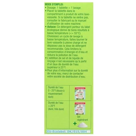 Pastiglie Per Lavastoviglie Ecolabel Rainett - Bircarbonato - 50 Pezzi - Foto 4