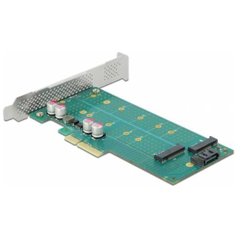 Speicher-controller - M. 2 - M. 2 Card / Sata 6gb / s Low-profile - Sata 6gb / s, Pcie 4,0 X4 (89047) - Foto 3