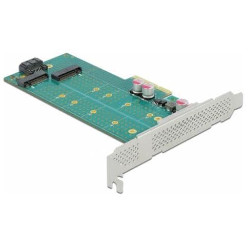 Speicher-controller - M. 2 - M. 2 Card / Sata 6gb / s Low-profile - Sata 6gb / s, Pcie 4,0 X4 (89047) - Foto 1