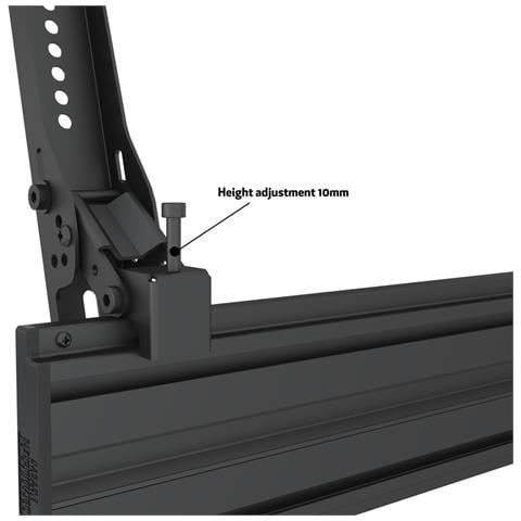 MBC2X1U 65" Nero supporto a soffitto per tv a schermo piatto - Foto 18
