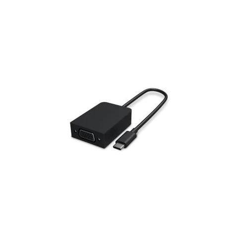 Surface USB-C / VGA Adapter Male USB-C Female VGA Nero cavo di interfaccia e adattatore - Foto 1