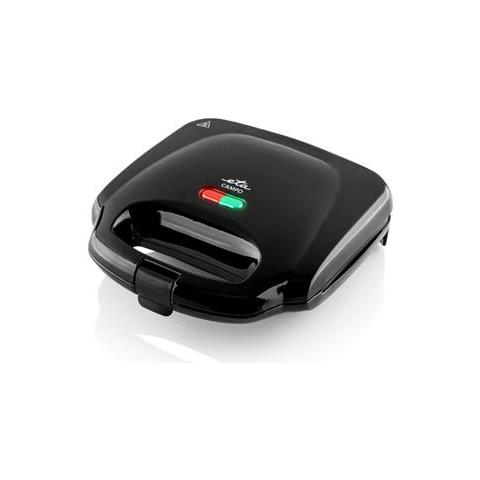 Sandwich Maker Campo 415390000 750 W, Numero Di Piatti 1, Numero Di Pasticcini 2, Nero - Foto 1