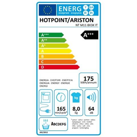 Asciugatrice NT M11 8X3K IT ActiveCare 8 Kg Classe A+++ Pompa di calore - Foto 2