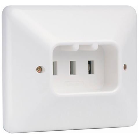 Base Per Presa 2p+t 25a Per Forno G1043631 Bianco - Foto 1