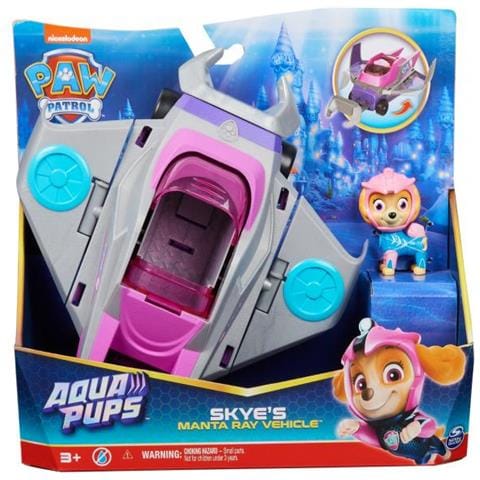 The Pat 'patrouille - Stella - Veicolo + Figurine - The Pat' Patrol Aqua Pups - Di 3 Anni - Foto 1