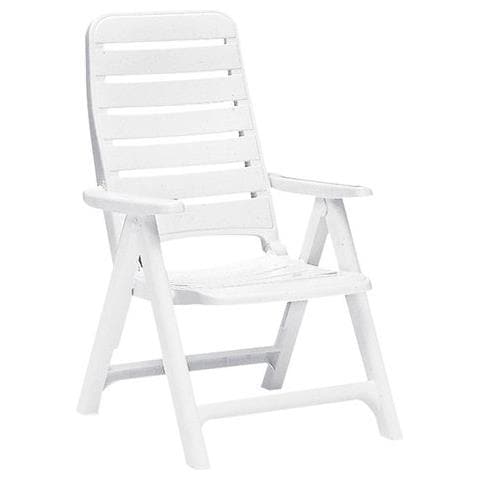 Sedia Sdraio S6760b Premiere 5 Posizioni Bianco - Foto 1