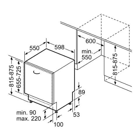 Lavastoviglie SMV4HAX19E da Incasso a Scomparsa Totale Classe C Capacità 13 Coperti - Foto 12