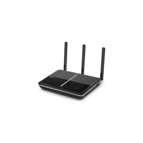 Router Wireless Gigabit Ethernet Dual-Band 2.4 Ghz / 5 Ghz 3G 4G Nero - Foto 1