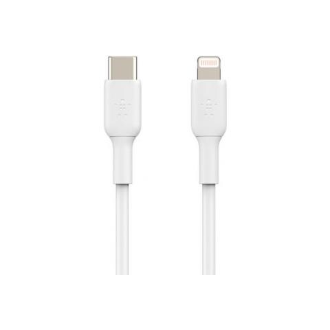CAVO IN PVC DA USB-C A LIGHTNING 2M - BIANCO - Foto 1