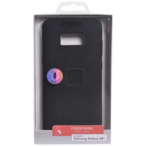 Cover Per Galaxy S8 Plus In Silicone Rigido Morbido Al Tatto, Nero - Foto 4