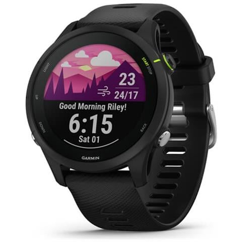 Smartwatch Forerunner 255 Music Display 1.3" Digitale Touch screen Bluetooth Wi-Fi GPS Colore Nero - Foto 1