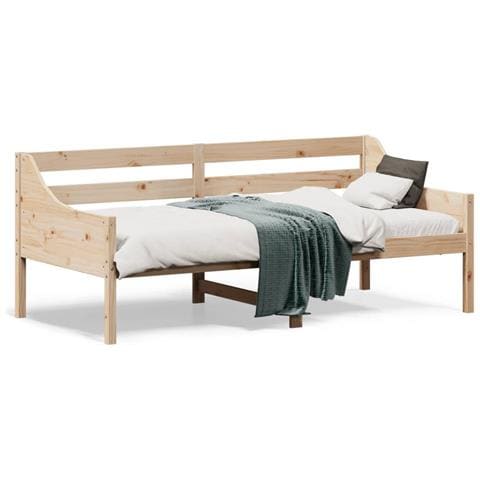 Dormeuse 90x190 Cm In Legno Massello Di Pino - Foto 1