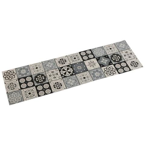 Runner Da Tavolo Mozaic Nero Poliestere (44,5 X 0,5 X 154 Cm) - Foto 1