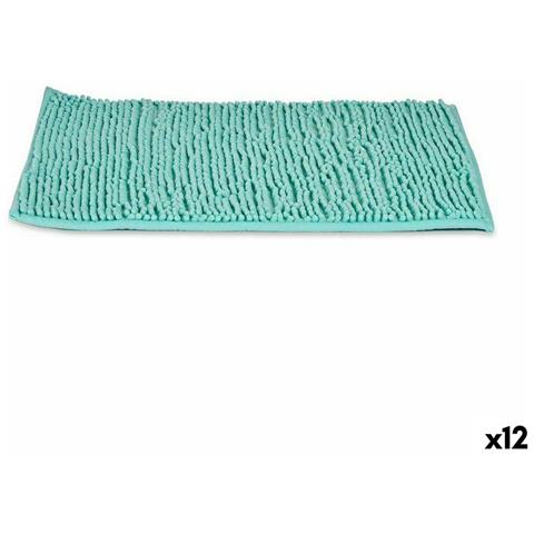 Tappeto Da Bagno Turchese 59 X 40 X 2,5 Cm (12 Unità) - Foto 1