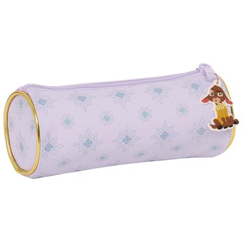 Astuccio Scuola Cilindrico Lilla 20 X 7 X 7 Cm - Foto 2