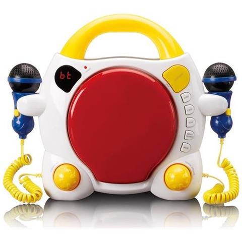 Cd-011 - Tragbarer Cd-player Mit Akku-aufladefunktion - Pink (kcd011kids) - Foto 1