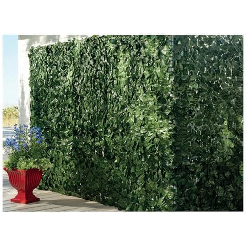 3mt Edera Finta Sempreverde Siepe Foglie Ornamentali Frangivista Coprente Per Recinzione 1.5h Mt 3mt - Foto 3