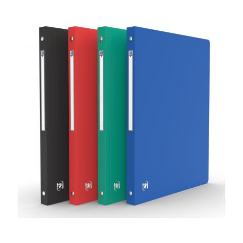 100202339 raccoglitore ad anelli A4 Nero, Blu, Verde, Rosso - Foto 1