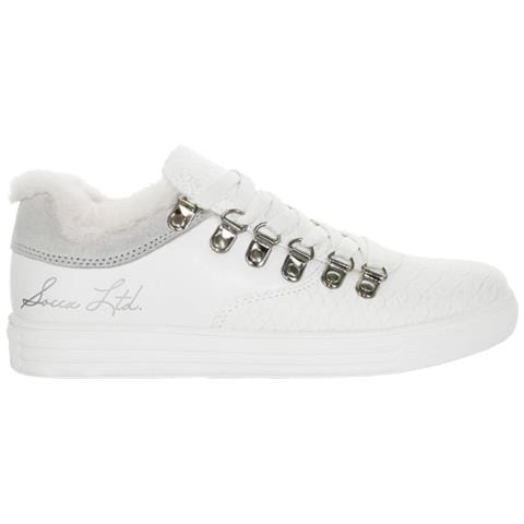 Mezze Scarpe Isolate Da Donna In Pelle Bianca 36 - Foto 3