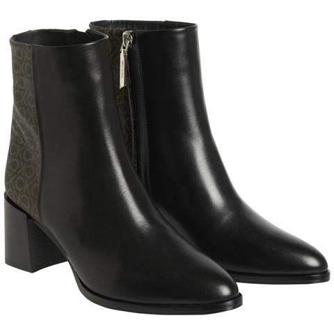 Almond Ankle Boot 55 Stivaletti Pelle Scarpe Donna Nero Eu 36, Hw0hw01322 0gl - Foto 2