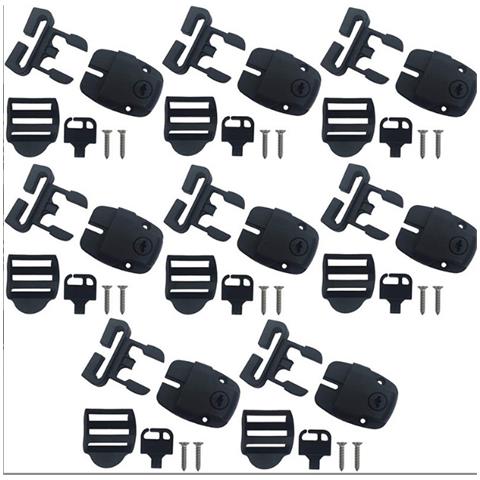 Set Di Clip Di Chiusura Per Copertura Vasca Idromassaggio Spa  Confezione Da 8 - Foto 1