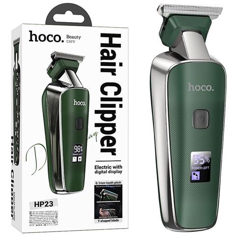 Hoco Hp23 Tagliacapelli Professionale 7000 Rpm 25 Ore Verde Led - Foto 2